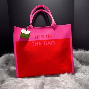 Kate Spade "It's In the Bag" Shopping Tote~NWT